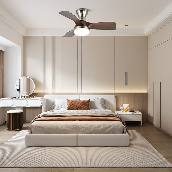 28-inch LED Ceiling Fan Light with Remote Control