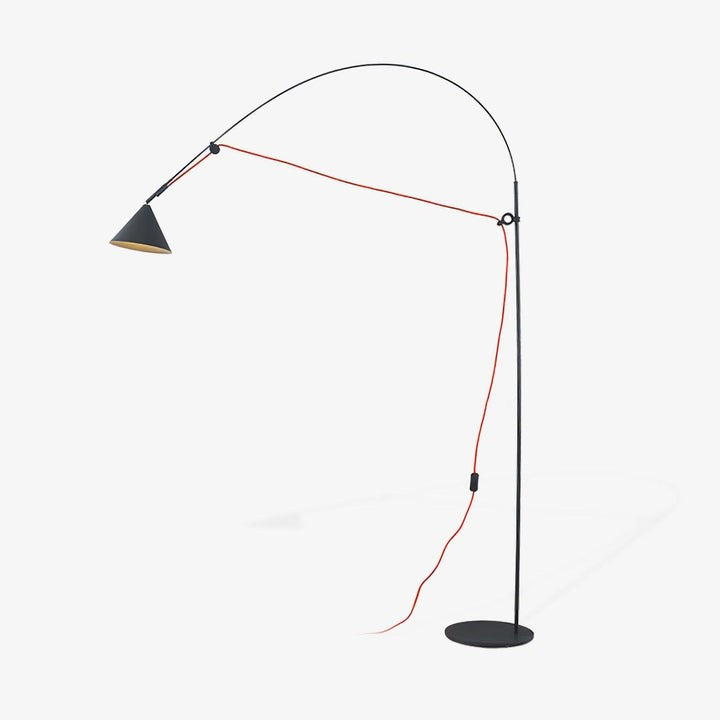 Adjustable LED Floor Lamp with Flexible Stem