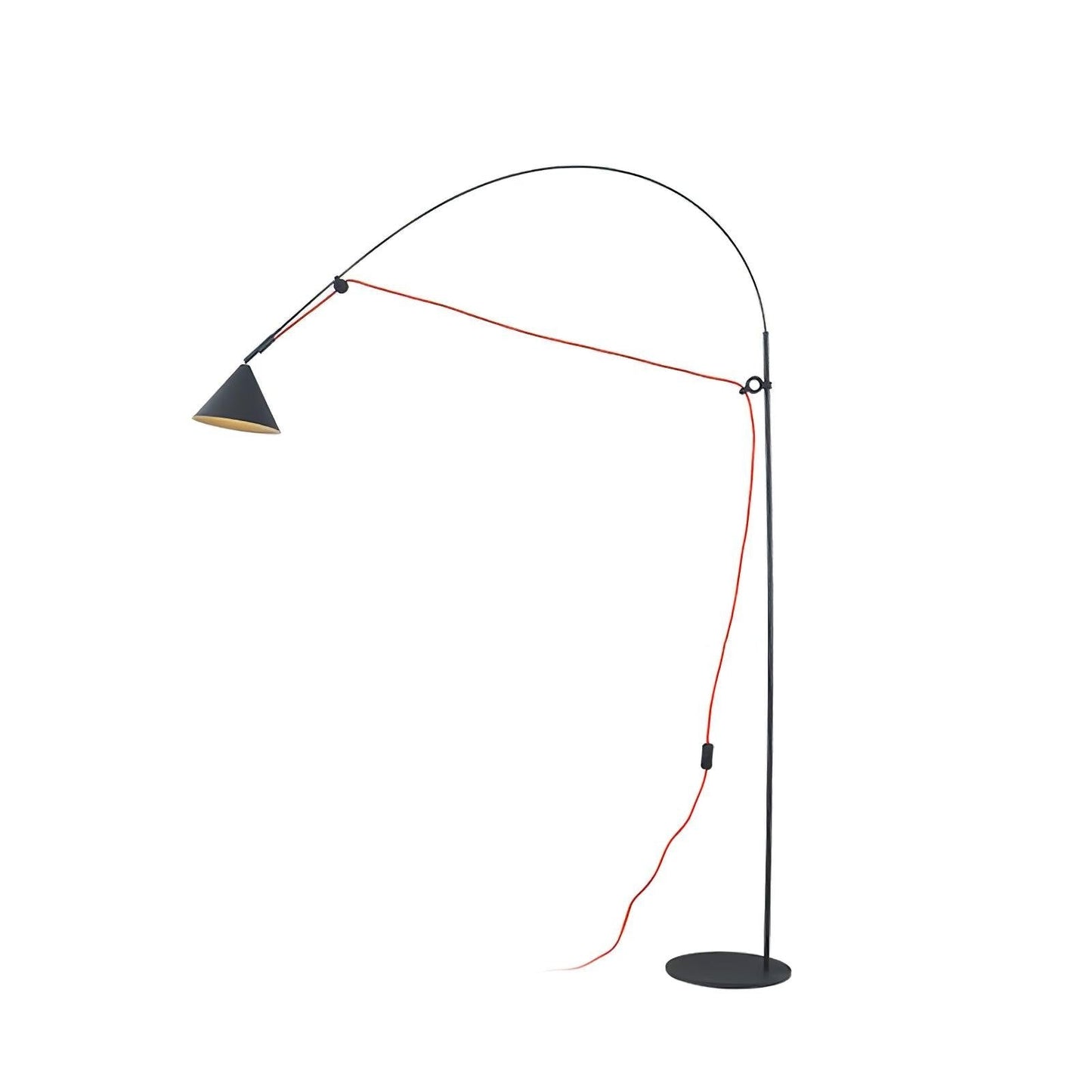 Adjustable LED Floor Lamp with Flexible Stem