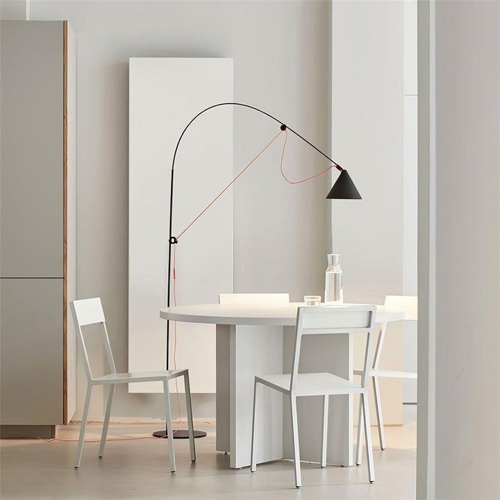 Adjustable LED Floor Lamp with Flexible Stem