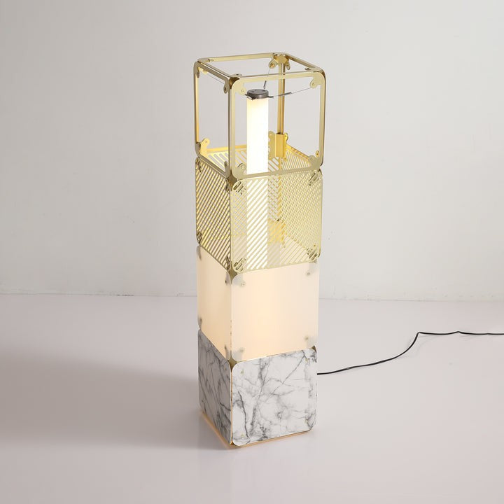 Adjustable Modular Cube LED Floor Lamp