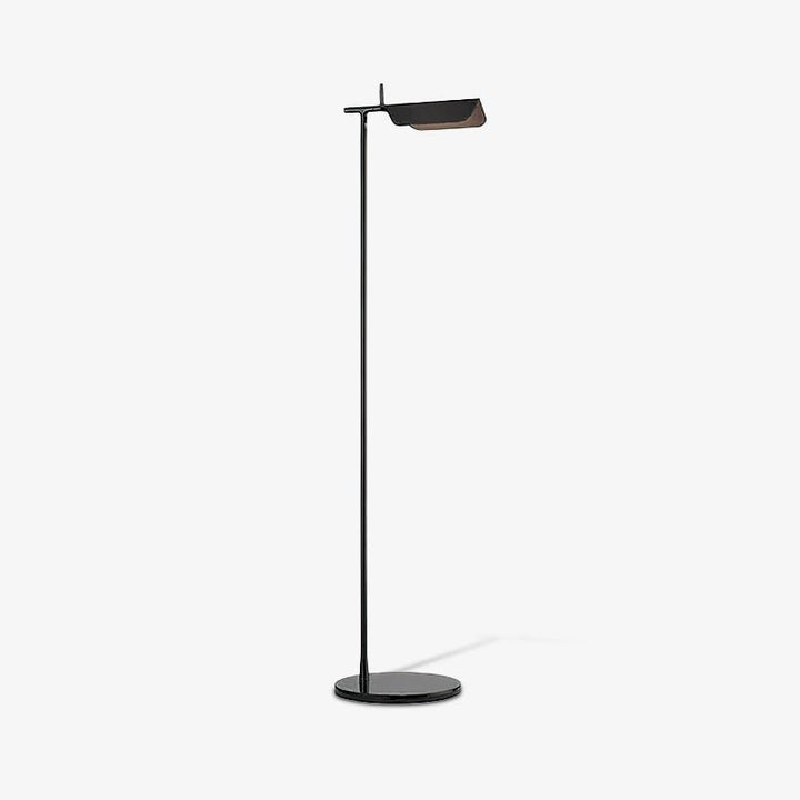 Adjustable Pivot LED Floor Lamp with Disc Base