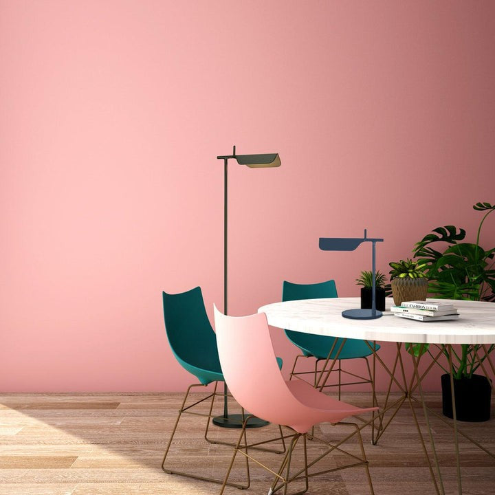 Adjustable Pivot LED Floor Lamp with Disc Base