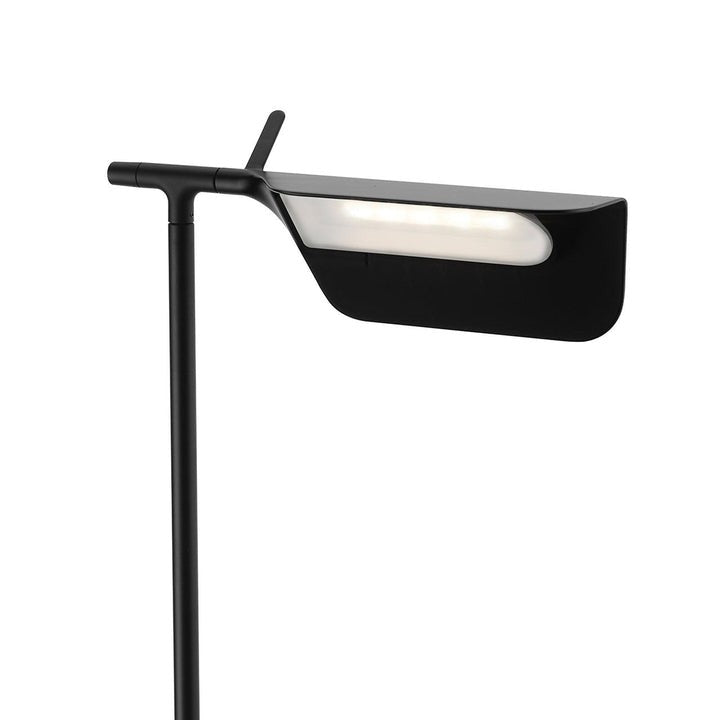 Adjustable Pivot LED Floor Lamp with Disc Base