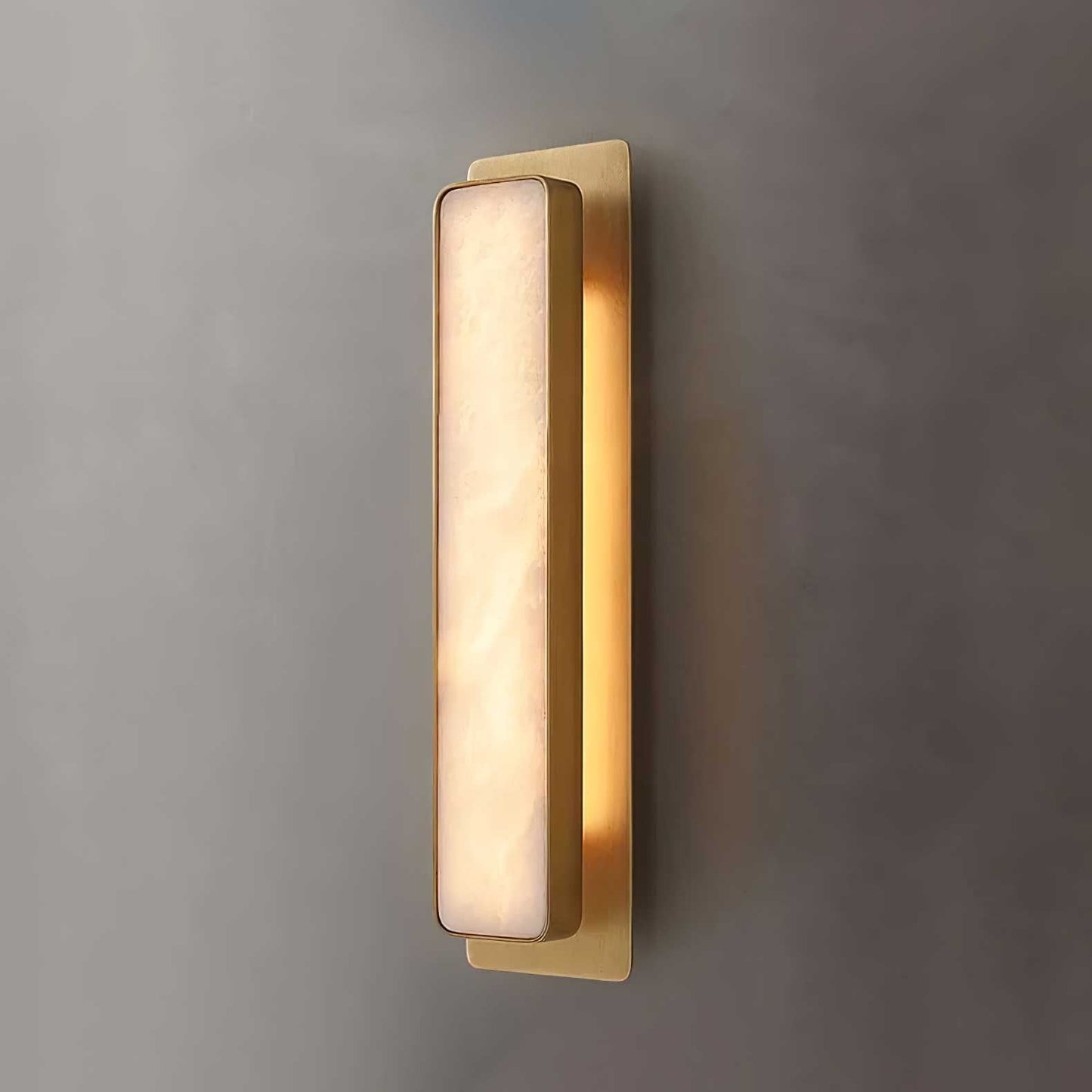 Dual-Ended Alabaster LED Wall Sconce