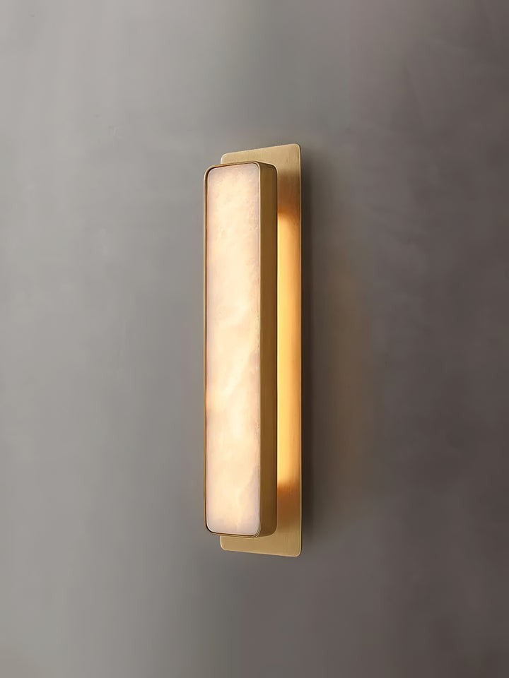 Dual-Ended Alabaster LED Wall Sconce