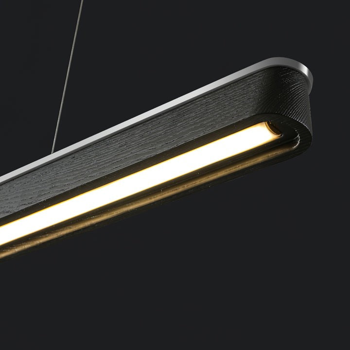 Eleanor Beam LED Wood Accent Pendant Light
