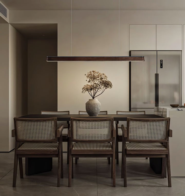 Eleanor Beam LED Wood Accent Pendant Light