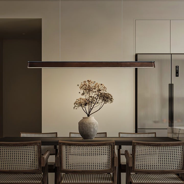 Eleanor Beam LED Wood Accent Pendant Light