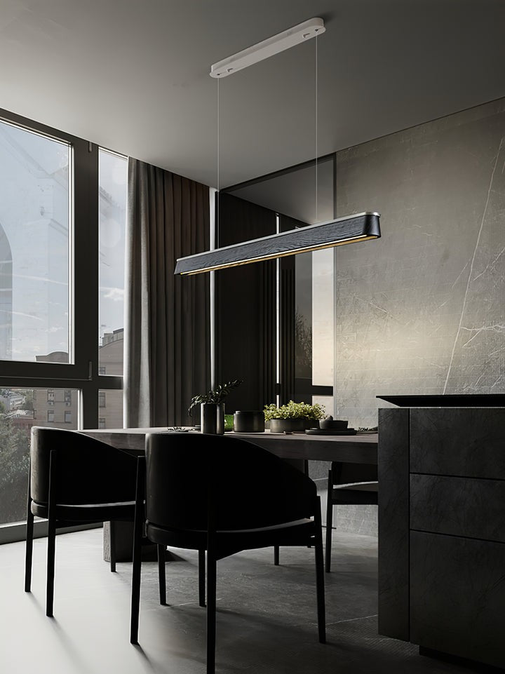 Eleanor Beam LED Wood Accent Pendant Light