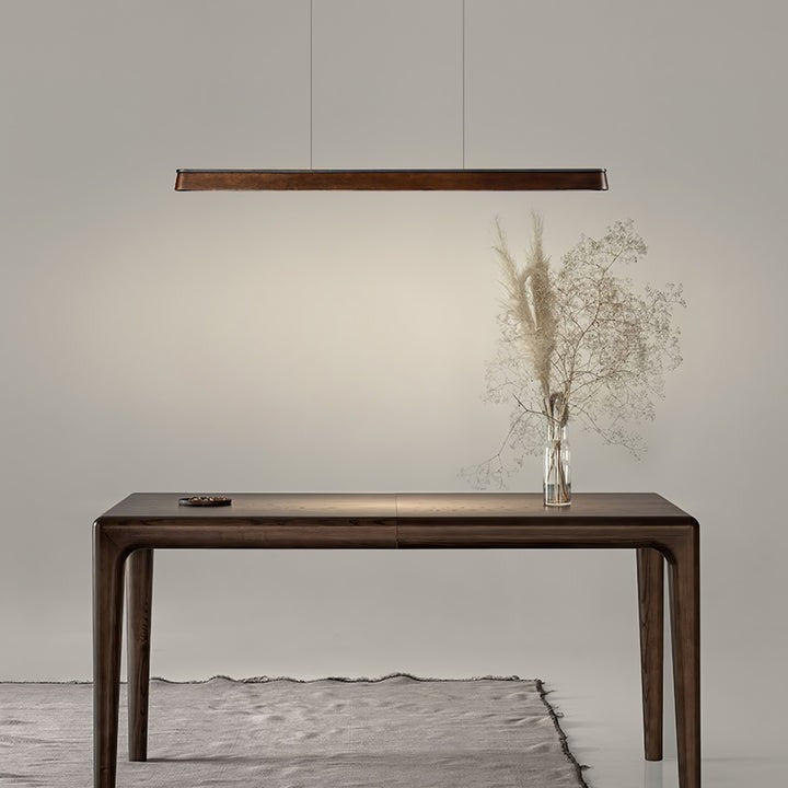 Eleanor Beam LED Wood Accent Pendant Light