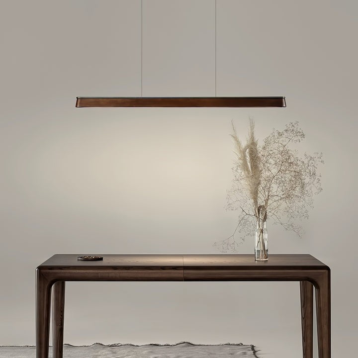 Eleanor Beam LED Wood Accent Pendant Light