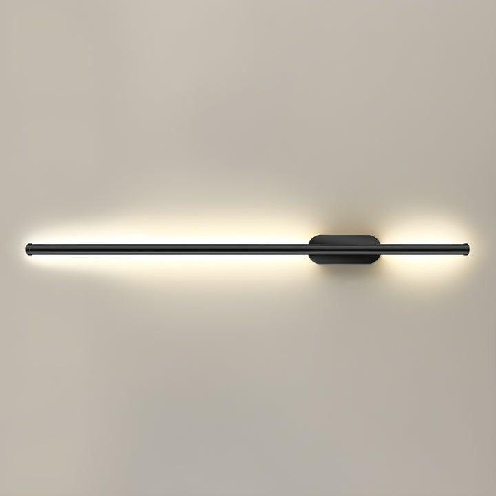 Gold-Finish Linear LED Wall Light