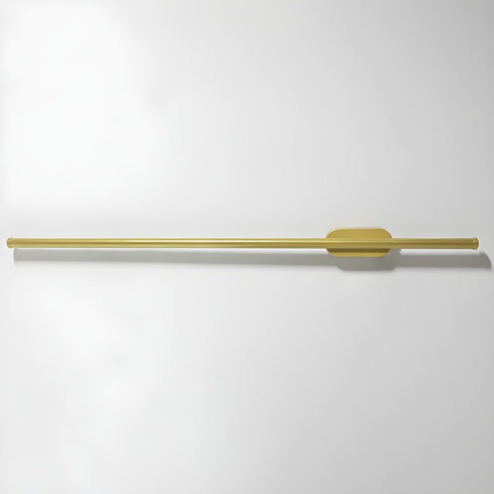 Gold-Finish Linear LED Wall Light