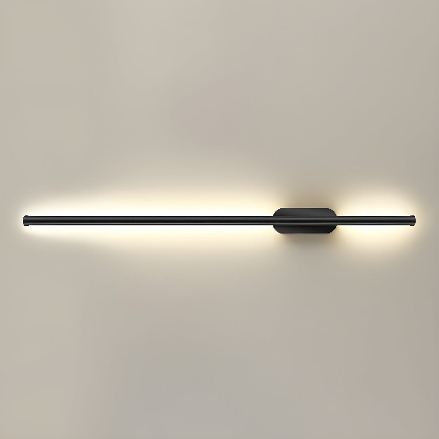 Gold-Finish Linear LED Wall Light