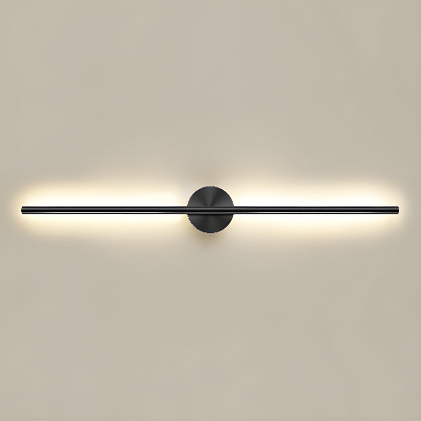 Gold-Finish Linear LED Wall Light
