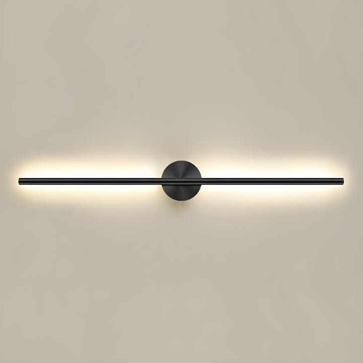 Gold-Finish Linear LED Wall Light