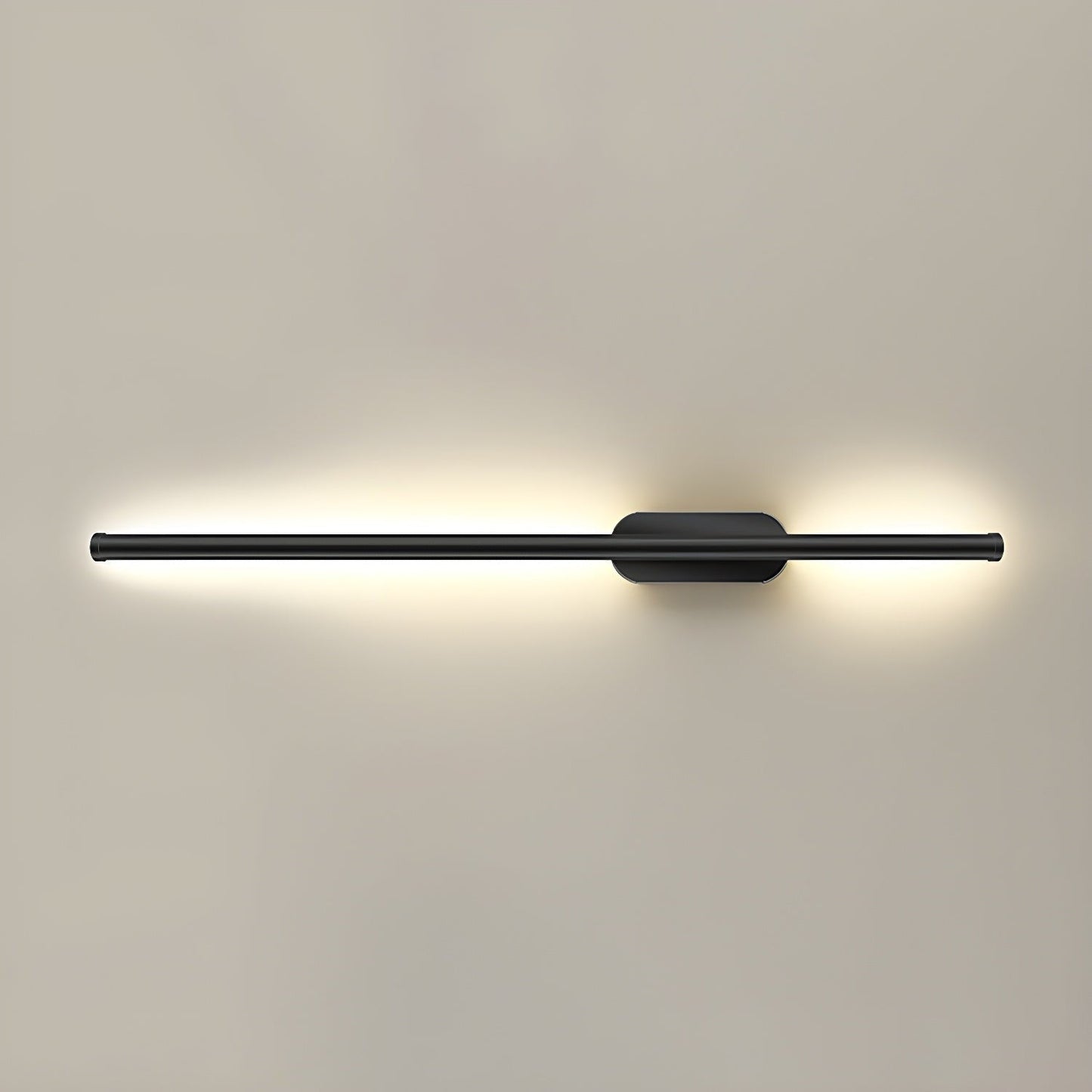 Gold-Finish Linear LED Wall Light
