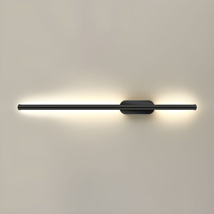 Gold-Finish Linear LED Wall Light