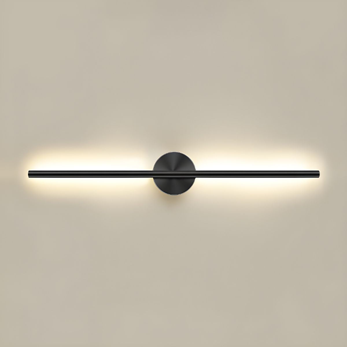 Gold-Finish Linear LED Wall Light