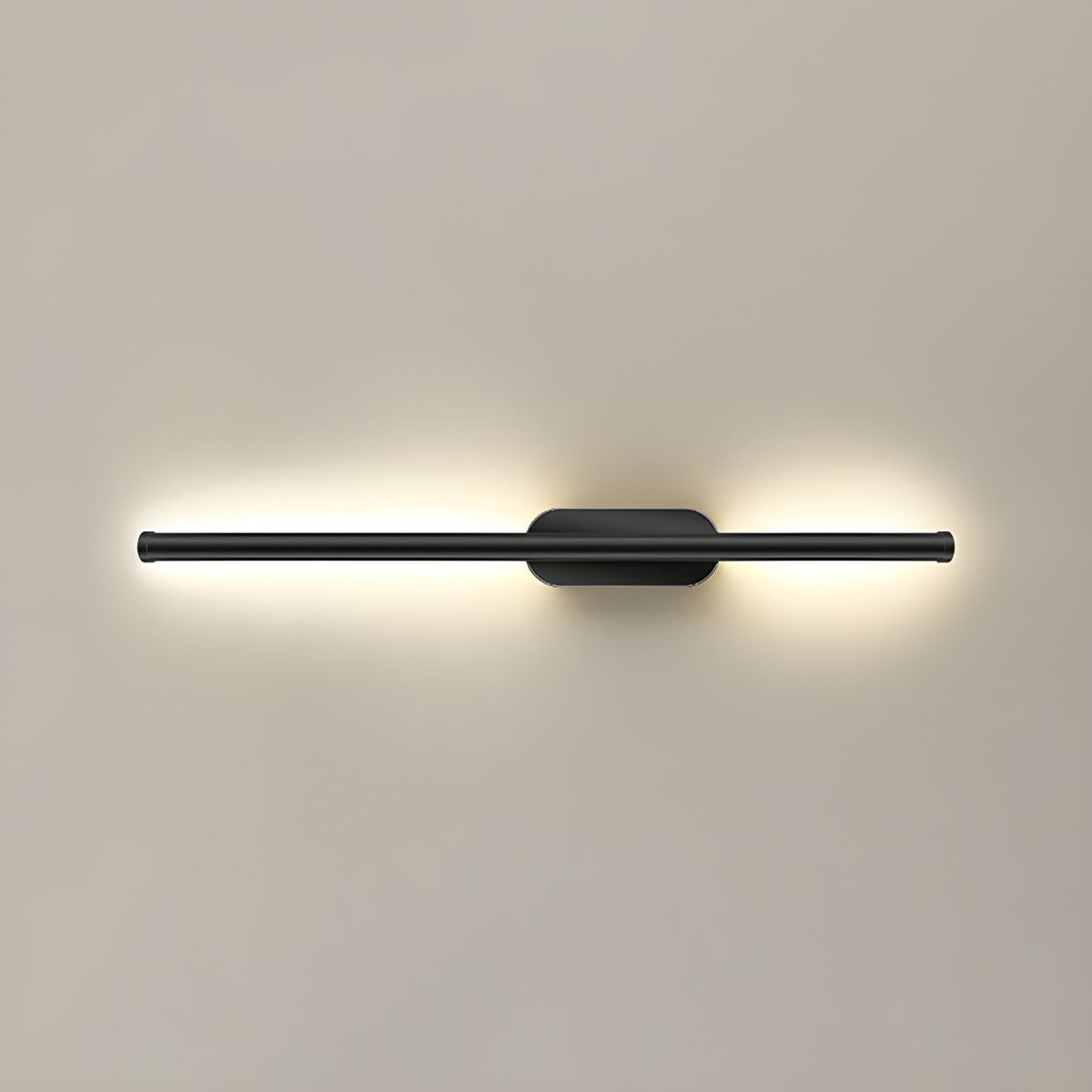 Gold-Finish Linear LED Wall Light