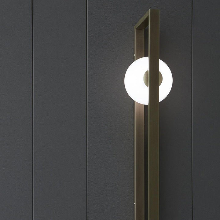 Minimalist Glass Wall Sconce Light Fixture