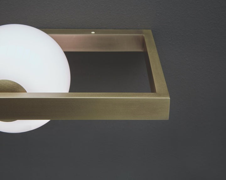 Minimalist Glass Wall Sconce Light Fixture