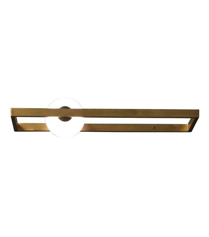 Minimalist Glass Wall Sconce Light Fixture