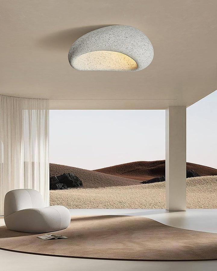Moon-Inspired Modern Ceiling Light Fixture