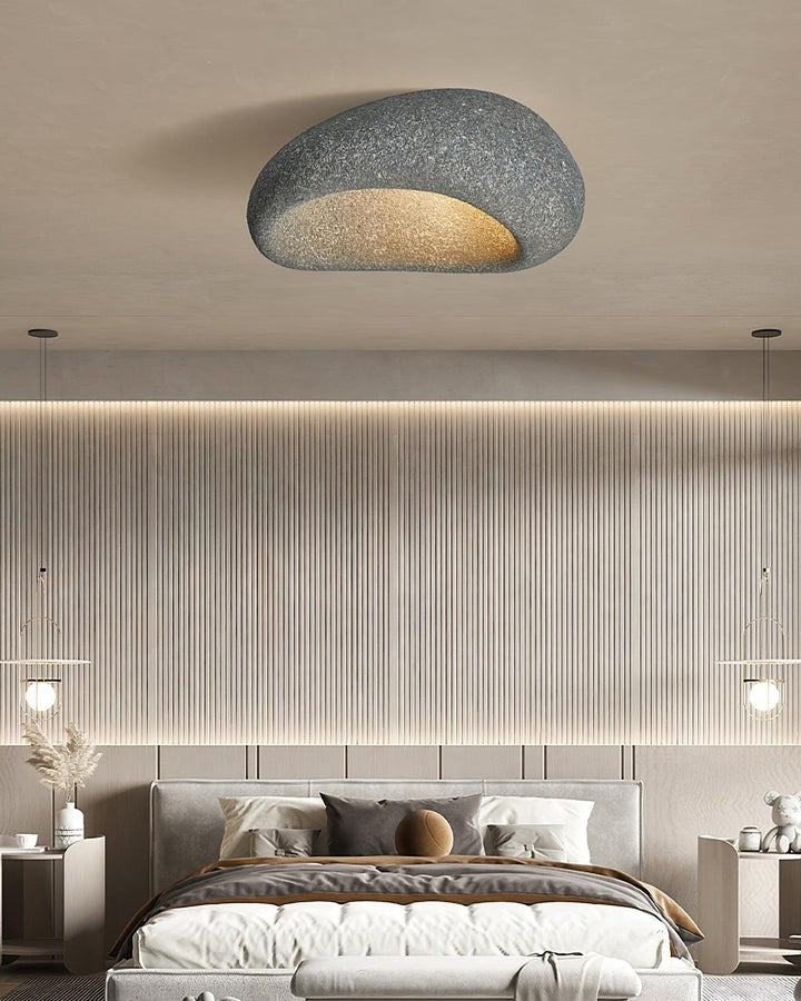 Moon-Inspired Modern Ceiling Light Fixture