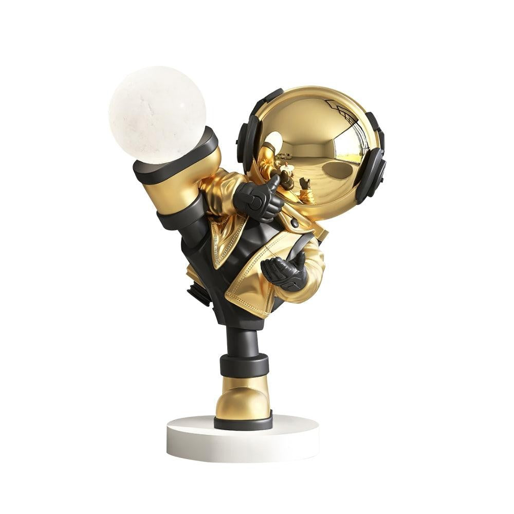Rechargeable Astronaut Sculpture Floor Lamp