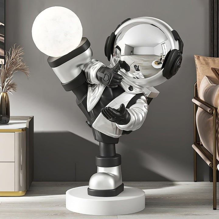Rechargeable Astronaut Sculpture Floor Lamp