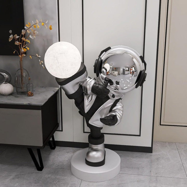 Rechargeable Astronaut Sculpture Floor Lamp