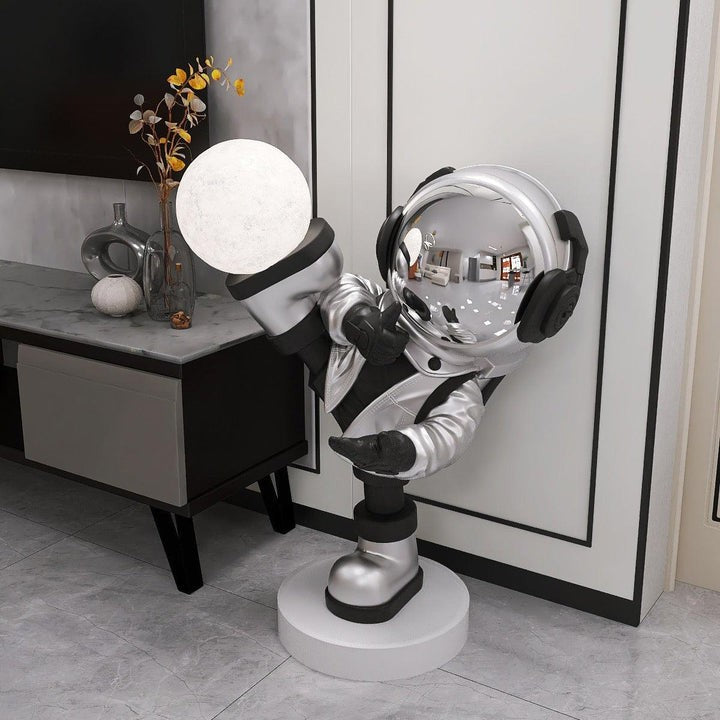 Rechargeable Astronaut Sculpture Floor Lamp