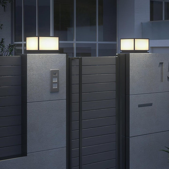 Stainless Steel Solar Outdoor Post Lamp