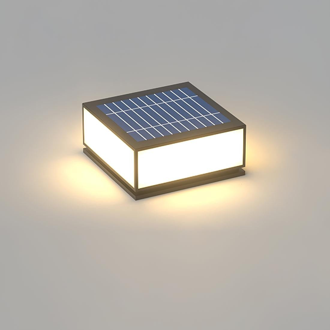 Stainless Steel Solar Outdoor Post Lamp