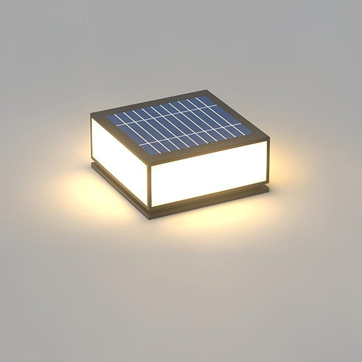 Stainless Steel Solar Outdoor Post Lamp