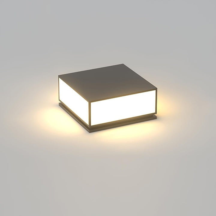 Stainless Steel Solar Outdoor Post Lamp