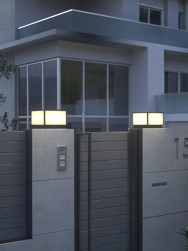 Stainless Steel Solar Outdoor Post Lamp