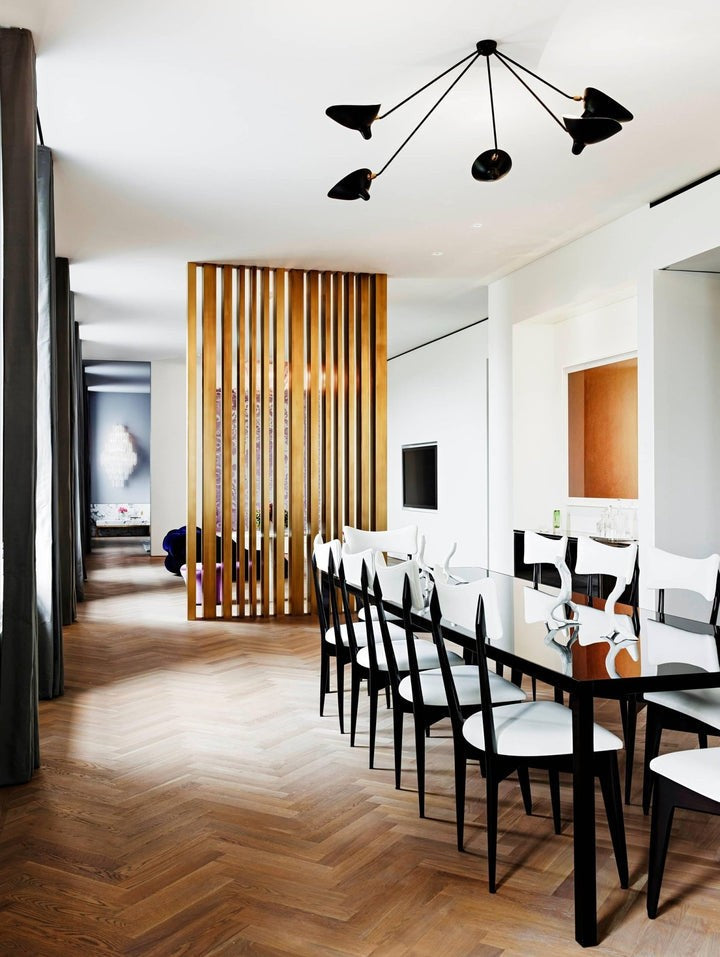 Three-Arm Sculptural Ceiling Light (Model B)