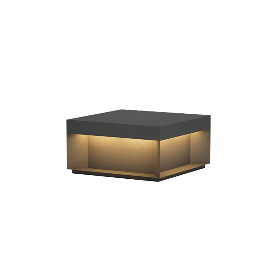 Waterproof Black LED Outdoor Post Light