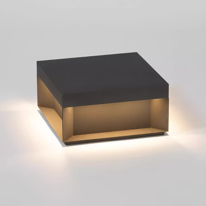 Waterproof Black LED Outdoor Post Light