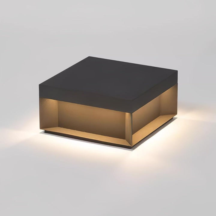 Waterproof Black LED Outdoor Post Light