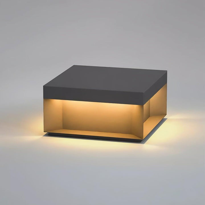 Waterproof Black LED Outdoor Post Light