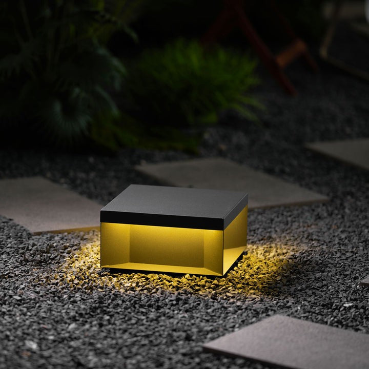 Waterproof Black LED Outdoor Post Light