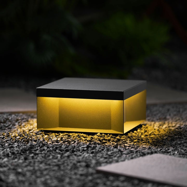 Waterproof Black LED Outdoor Post Light