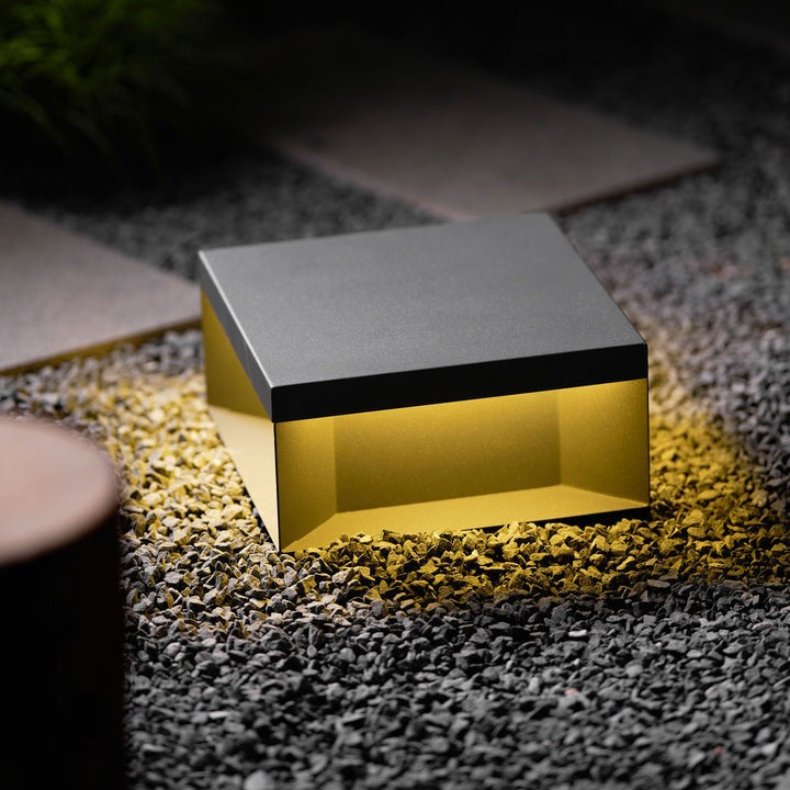 Waterproof Black LED Outdoor Post Light