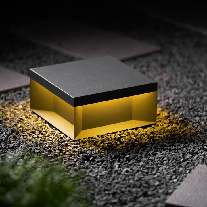 Waterproof Black LED Outdoor Post Light