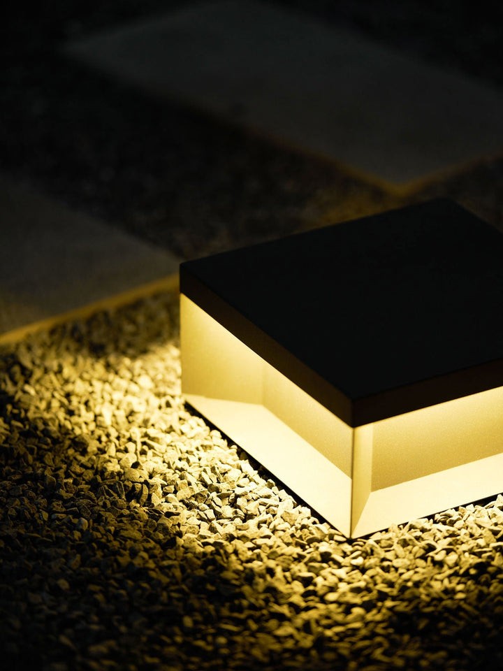 Waterproof Black LED Outdoor Post Light