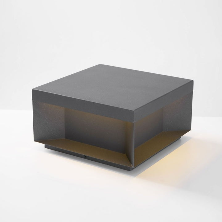 Waterproof Black LED Outdoor Post Light
